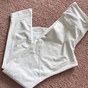 Fila  Sport White Athletic Leggings Size Small